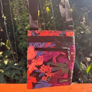 Floral Black Shoulder Bag